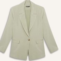 Resim DeFacto Keten Karışımlı Blazer Kadın 