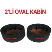Resim Pioneer 6X9 85.Lik Kayık Oval Hoparlör Yükseltme Kabini 2Li Set 