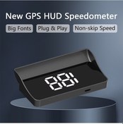 Resim Hud Head-up Display Gps Hız Göstergesi Hız Göstergesi Km/s Kilometre/saat Beyaz Usb Kablolu,jwcwsq 