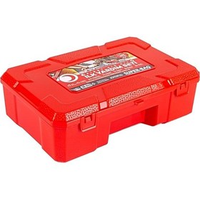 Resim Araç İlk Yardım Seti Ev Ofis Oto Ecza Dolabı Tüvtürk Uyumlu Set 