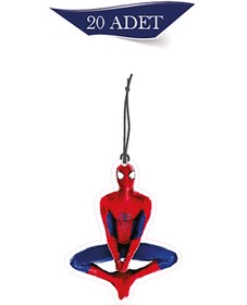 Resim 1001MODEL Avengers Spiderman Tasarımlı 20'li Oto Kokusu ve Oto Aksesuarı 
