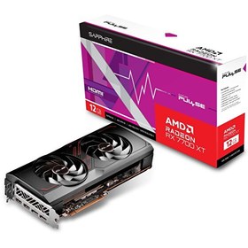 Resim Sapphire Radeon RX 7700 XT Pulse 12 GB GDDR6 192 Bit HDMI DP Ekran Kartı 