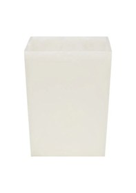 Resim Lal Çöp Kovası, Açık, Kare, 20 X H26.5 Cm - Beyaz Beyaz 