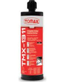 Resim Tomax Kimyasal Dübel Epoksi 410 ML Reçine Beton Taş Tuğla 
