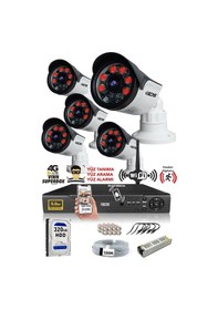 Resim IDS DS-2015HD-SET5-ARRAY 5 Kameralı 1080P Full HD 5 MP Sony Lensli Kamera Seti - 2015 