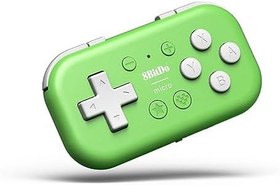 Resim 8Bitdo Mikro Bluetooth Gamepad Switch, Android ve Raspberry Pi için Cep Boyutunda Mini Denetleyici, Klavye Modunu Destekler (Yeşil) 