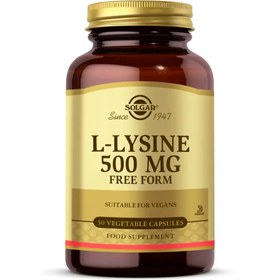 Resim SOLGAR L-Lysine 500mg 50 Kapsül 
