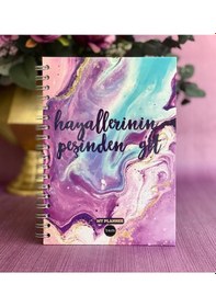Resim Hayallerinin Peşinden Git Tasarımlı Konuşan Ajanda 