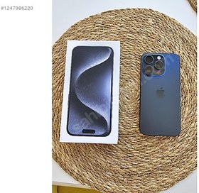 Resim Apple iPhone 15 Pro İkinci El YD | 128 GB | Mavi 
