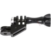 Resim Adaptör Ve Vida-90 Derece Adaptör Ayar Kolu Çoklu Dönüşüm Gopro Hero 8 7 9 10 Siyah Sjcam Xiaomi Yi 4 K Eken H9 Go Pro Aksesuarları 