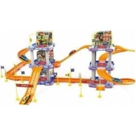 Resim Erdem Oyuncak Süper Garaj Seti Büyük Otopark 6 Katlı 