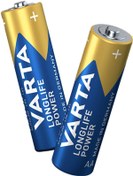 Resim Varta 1.5v Longlife Power Aa Kalem Pil İkili 
