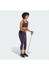 Resim Adidas Tlrdreact Training High-support Kadın Sporcu Sütyeni Jw4874 Mor 