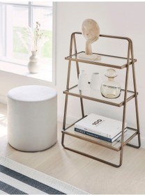 Resim Most Ekol Puf 01 Krem Kadife Kumaş Evinize Teslim 