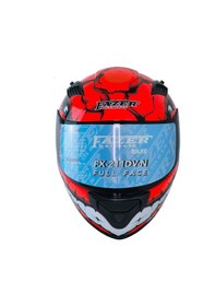 Resim Fazer Ece 22.R06 Double Vizörlü Full Face Motor Kaskı Fantastic Çok Renkli 
