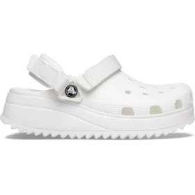 Resim Crocs Unisex Sandalet Beyaz Classic Hiker Clog Modeli Rahat Malzeme ile Tasarlandı 