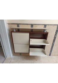 Resim KASER 2+2 YATAY METAL AYAKKABILIK 