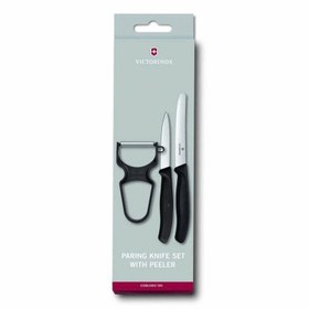 Resim Victorinox Swiss Classic 3’lü Soyma Seti Siyah 