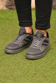 Resim Preux Ortopedik Taban Fileli Casual Terletmez Esnek Hafif Sneaker Erkek Spor Ayakkabı 