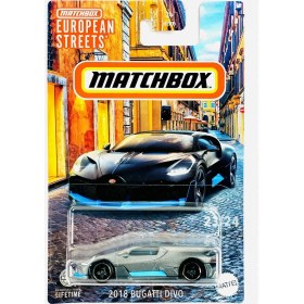 Resim Matchbox European Streets 2018 Bugatti Divo HVV44 