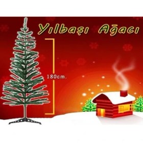 Resim Mena Rise Yılbaşı Çam Ağacı Gür Dallar 180 cm Lüx 