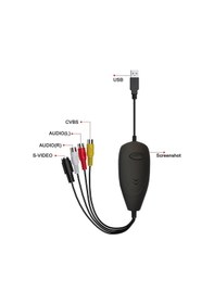 Resim Usb 2.0 Video Capture Kart Vhs, Hi8 Video Kasetleri Bilgisayara Aktarma 