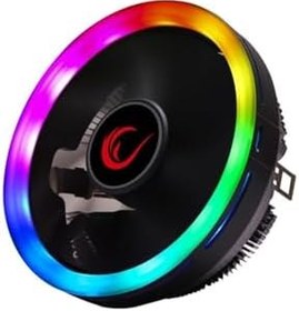 Resim Rampage RM-C01 COOL-FIX 5.3CFM 1800RPM 12cm AMD/Intel LGA1200 Uyumlu RGB Hava Soğutmalı CPU Fan 