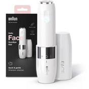 Resim Braun FS1000 Smartlight Kablosuz Islak\u002FKuru Işıklı Hassas Ciltler İçin Yüz Bölgesi Şarjlı Epilatör 