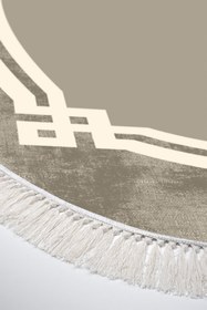 Resim Alanur Home Eko Trend Djt Yıkanabilir Kaymaz Taban Oval 3 Lü Yatak Odası Takımı 657m Modern Camel 