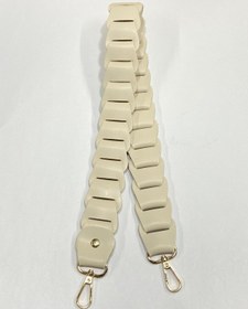 Resim Çanta Sapı / Omuz Çanta Sapı/ Örgü Model / - Krem Krem 