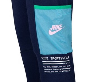 Resim Nike Nkb B Nsw Paınt Yf Ft Pant Çocuk Eşofman Altı Lacivert 