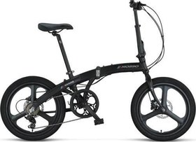 Resim MARINE-20-HYD-7V KATLANIR BİSİKLET 310H 20 JANT 7 VİTES SİYAH LIME 