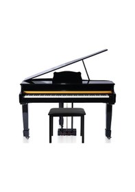 Resim Jwin Sapphire Sdp-700 Çekiç Aksiyonlu 88 Tuşlu Kuyruklu Dijital Piyano + Tabure - Siyah 