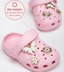Resim CN TOMMY Sandalet Kreş okul banyo Havuz ilk Adım ev Ortopedik Cross Bebek Kız Çocuk Terlik 
