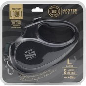 Resim Doggie Master Large Otomatik Tasma 5 Metre Siyah 