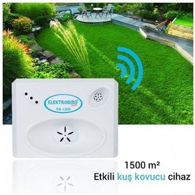 Resim Repel EB1500 Sonic Ultrasonic Kuş Kovucu Cihaz 1500 M² Etkili 2'li 