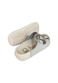 Resim United Colors Of Benetton Çift Bantlı Anatomik Bayan Terlik Gri 