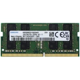 Resim Samsung 16gb Ddr4 3200mhz Cl22 Notebook Ram M471a2k43eb1-cwe 