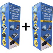 Resim Juliano 770457772461527 2 Adet Gözlük, Led, Ekran, Laptop, Tablet, Bilgisayar, Televizyon, Cep Telefonu, Kamera, Koruyucu ve Parlatıcı Doğal Temizleme, Temizlik Seti – 250 ml Temizleyici 