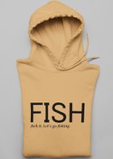 Resim xtreme turkey Let's Go Fishing Tasarım Hoodie 