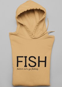 Resim xtreme turkey Let's Go Fishing Tasarım Hoodie 