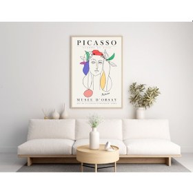 Resim Pablo Picasso Çerçevesiz Poster Duvar Tablosu Dnm6 40 X 50 
