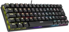 Resim Rampage ALLY K11 Siyah Rainbow Q Bilek Destekli Blue Switch Mekanik Gaming (Oyuncu) Klavye 