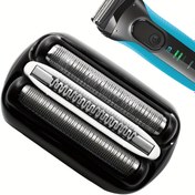 Resim Braun Series3 Tıraş Bıçağı Başlığı için 32B 32S S3 Elektrikli Yedek Tıraş Makinesi Başlığı Aksesuarları, Braun S3 3040s 3000s 3050cc 3010s 3070cc 3080s 3090s 310s 3020s 330s 370cc-4 380s-4, 3090cc vb. 
