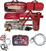 Resim Genel Markalar Trafik Seti Çeki Halatı Çantalı Takviye Kablolu Trafik Seti 