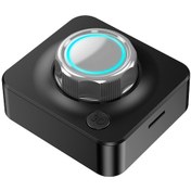 Resim Gajeena C39 Bluetooth 5.0 Alıcı - 3.5mm Ve 2 Rca Portlu Kablosuz Ses Alıcısı, 3d Ses Efekti, Mavi Işık, Siyah - Ev Sineması, Araç Ses Sistemi Uyumlu 