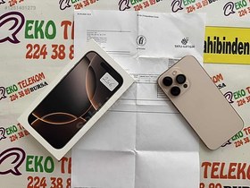 Resim Apple iPhone 16 Pro İkinci El TR | 256 GB | Çöl Titanyum 