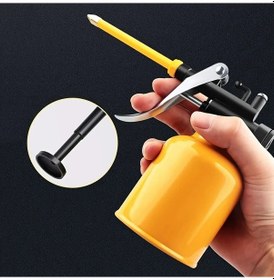 Resim Willowhaven 1 Adet Yüksek Basınçlı Yağ Püskürtme Tabancası - Manuel Metal Yağlama Pompası - Pilsiz 