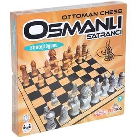 Resim Redka Osmanlı Fiğürlü Satranç Takımı Seti 