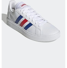 Resim Adidas Grand Court Base 2.0 Spor Ayakkabı Gw9251 Beyaz Saks Mavi Beyaz Saks Mavi 